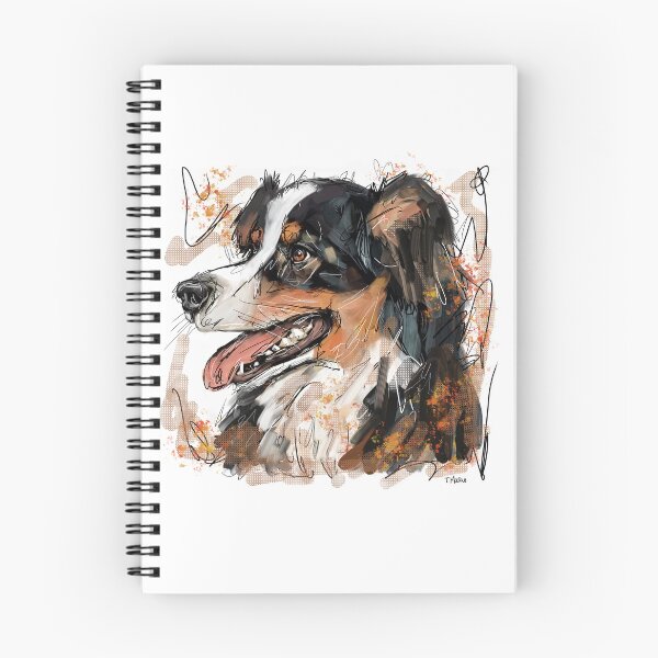 Item preview, Black Tri Colour Australian Shepherd designed and sold by TraceyMackieArt.