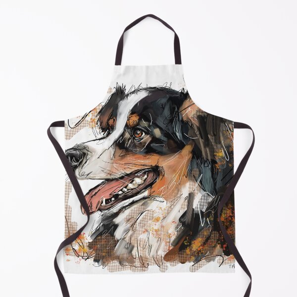 Item preview, Black Tri Colour Australian Shepherd designed and sold by TraceyMackieArt.