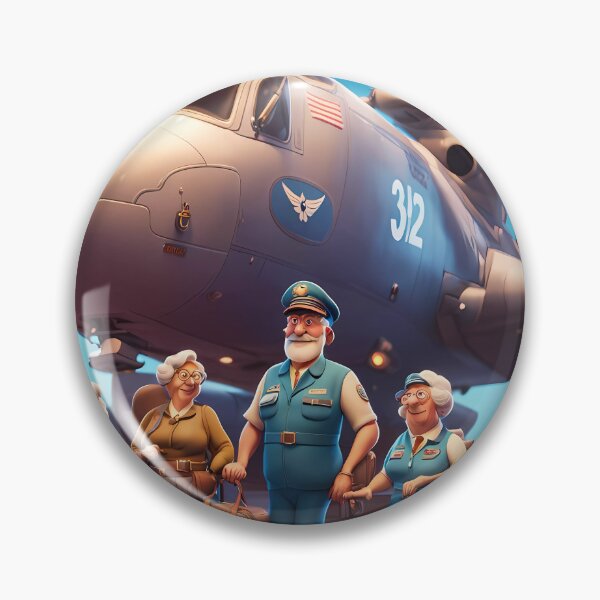 Item preview, Pensioners as commercial aircrew designed and sold by Colin Bentham.