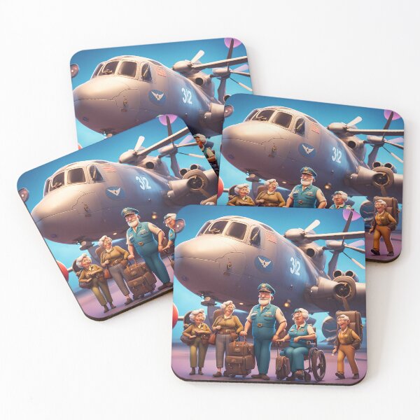 Item preview, Pensioners as commercial aircrew designed and sold by Colin Bentham.