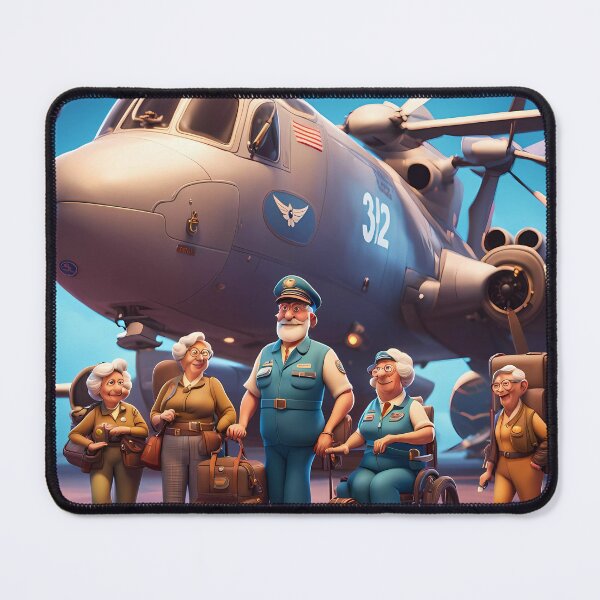 Item preview, Pensioners as commercial aircrew designed and sold by Colin Bentham.