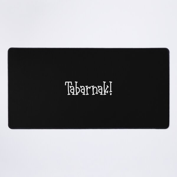 Item preview, Tabarnak! White Bold Boho designed and sold by EmeraldeaArt.