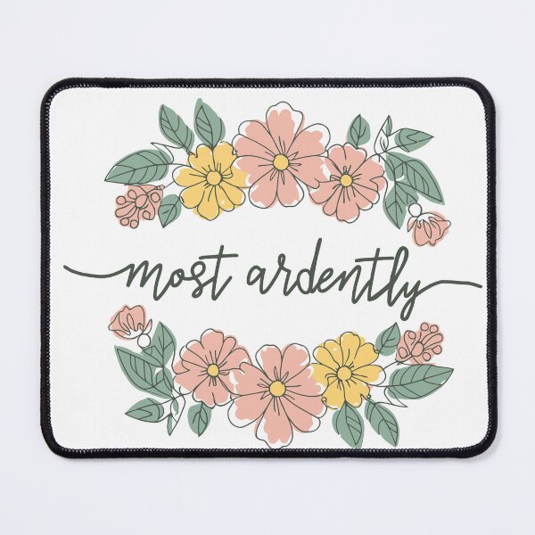 Item preview, Most Ardently - Pride and Prejudice designed and sold by ArtemMKV.
