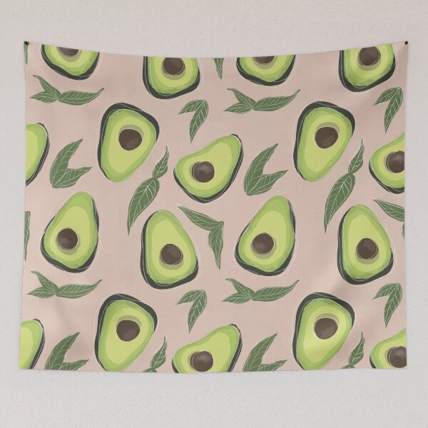 Item preview, Avocado Fields Pattern by Skye Rain Art designed and sold by Skye Rain.