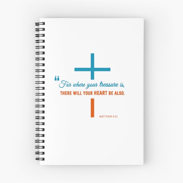 Item preview, "For where your treasure is, there will your heart be also." Matthew 6:21 [Light Version] designed and sold by CreativeX7.