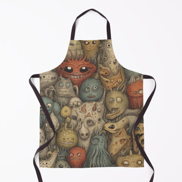 Item preview, Playful Weirdo Little Monsters Pattern designed and sold by Willyboy16.