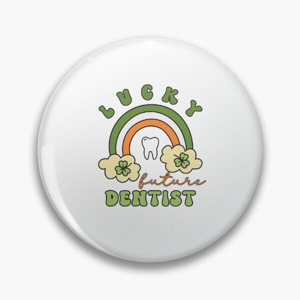 Item preview, Lucky Future Dentist for Kids, St. Patricks Day Kids Gift, Future Dentist, Lucky Shamrock, Rainbow Lucky Future Dentist Kids designed and sold by throuplescorner.