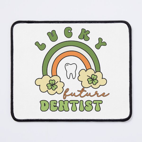 Item preview, Lucky Future Dentist for Kids, St. Patricks Day Kids Gift, Future Dentist, Lucky Shamrock, Rainbow Lucky Future Dentist Kids designed and sold by throuplescorner.