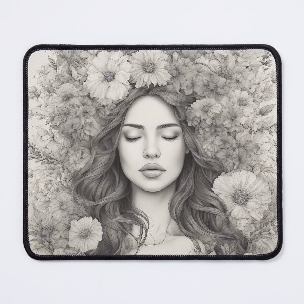 Item preview, Brunette sleeping designed and sold by occorocks.