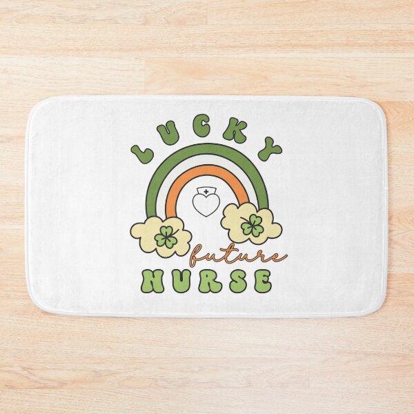 Item preview, Lucky Future Nurse for Kids, St. Patricks Day Kids Gift, Future Nurse, Lucky Shamrock, Rainbow Lucky Future Nurse Kids designed and sold by throuplescorner.