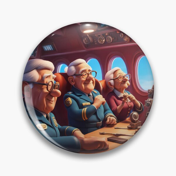 Item preview, Pensioners as commercial aircrew designed and sold by Colin Bentham.