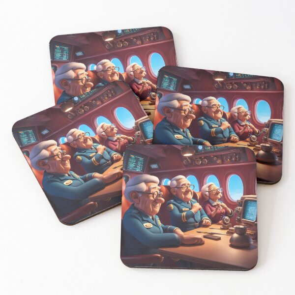 Item preview, Pensioners as commercial aircrew designed and sold by Colin Bentham.
