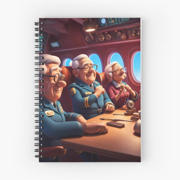 Item preview, Pensioners as commercial aircrew designed and sold by Colin Bentham.