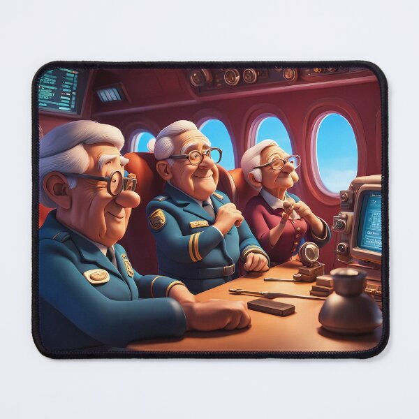 Item preview, Pensioners as commercial aircrew designed and sold by Colin Bentham.