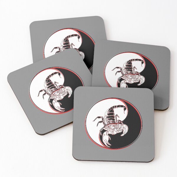 Item preview, yin yang balance harmony design eastern philosophy scorpio designed and sold by 4rpixs.