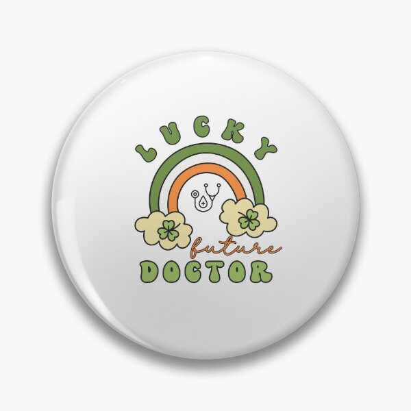 Item preview, Lucky Future Doctor for Kids, St. Patricks Day Kids Gift, Future Doctor, Lucky Shamrock, Rainbow Lucky Future Doctor Kids designed and sold by throuplescorner.