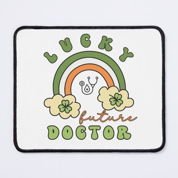 Item preview, Lucky Future Doctor for Kids, St. Patricks Day Kids Gift, Future Doctor, Lucky Shamrock, Rainbow Lucky Future Doctor Kids designed and sold by throuplescorner.