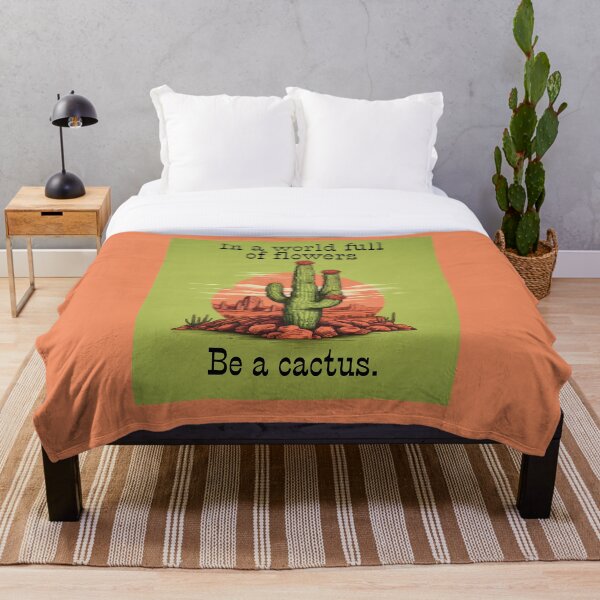 Aperçu de l'œuvre Soyez un cactus créée et vendue par Sheree Davis.