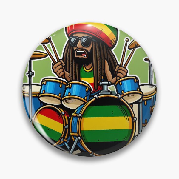 Item preview, Rasta Drummer designed and sold by Poodel.
