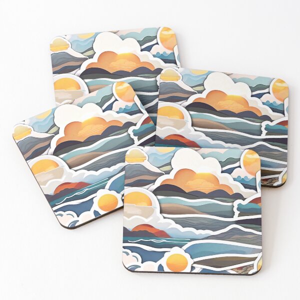 Item preview, Abstract Riverbanks (480) designed and sold by WASjourney.
