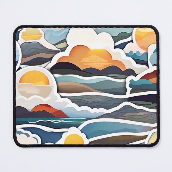 Item preview, Abstract Riverbanks (480) designed and sold by WASjourney.