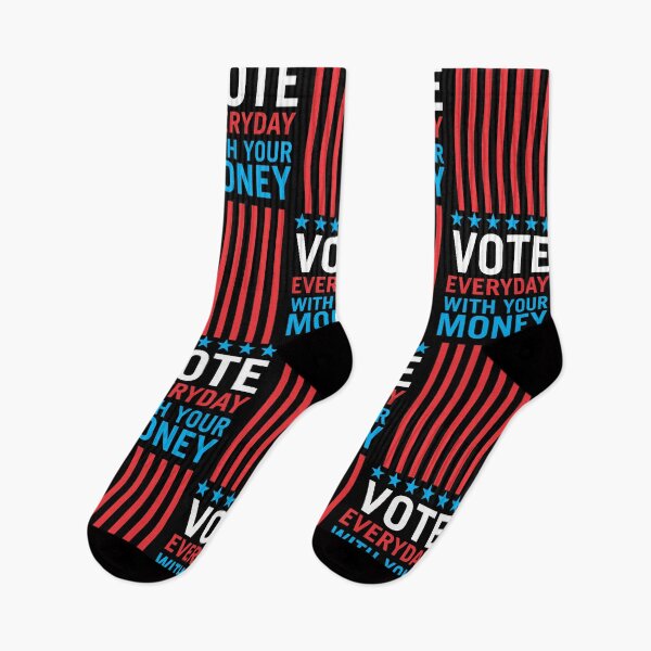 Item preview, Vote Everyday With Your Money 4 - Political Campaign designed and sold by Vector-Artist.