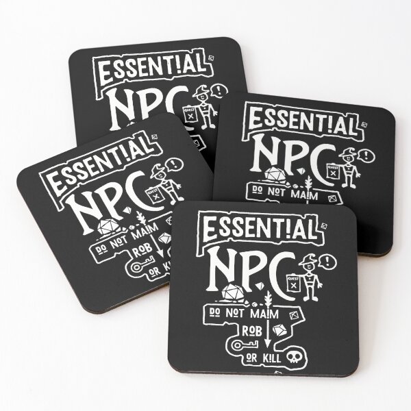 Item preview, Essential NPC | Non-Playable Character in Dungeons and Dragons designed and sold by keyvei.