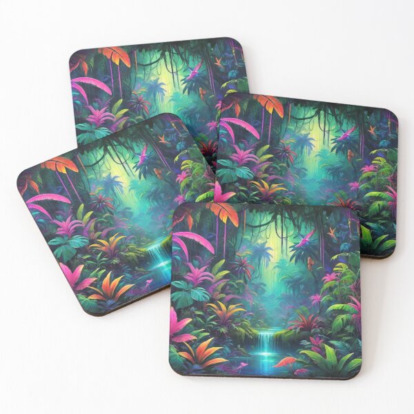Item preview, Neon Jungle (485) designed and sold by WASjourney.