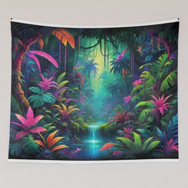 Item preview, Neon Jungle (485) designed and sold by WASjourney.