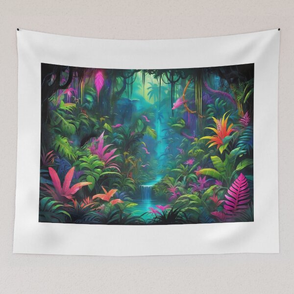 Item preview, Enchanting Neon Paradise (486) designed and sold by WASjourney.