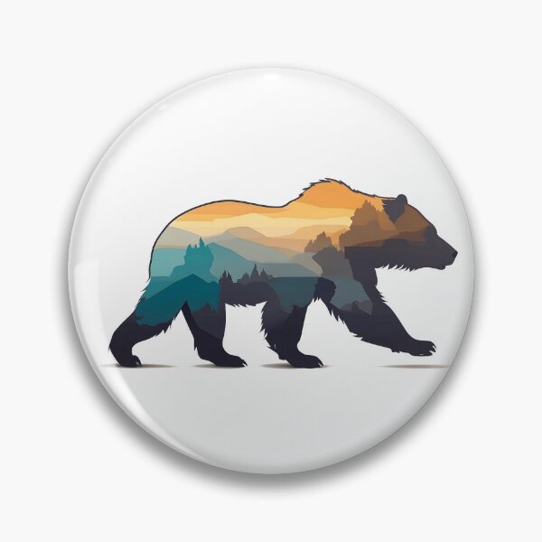 Item preview, Majestic bear designed and sold by Pictures-Words.