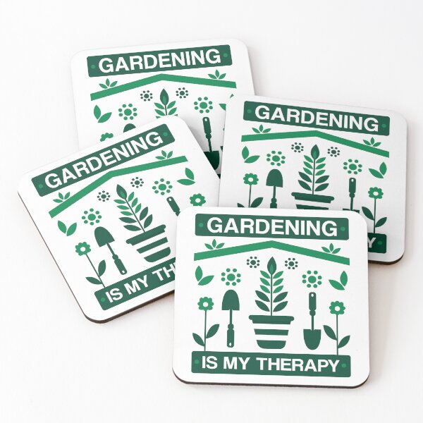 Item preview, Gardening is my therapy designed and sold by littleflabby.