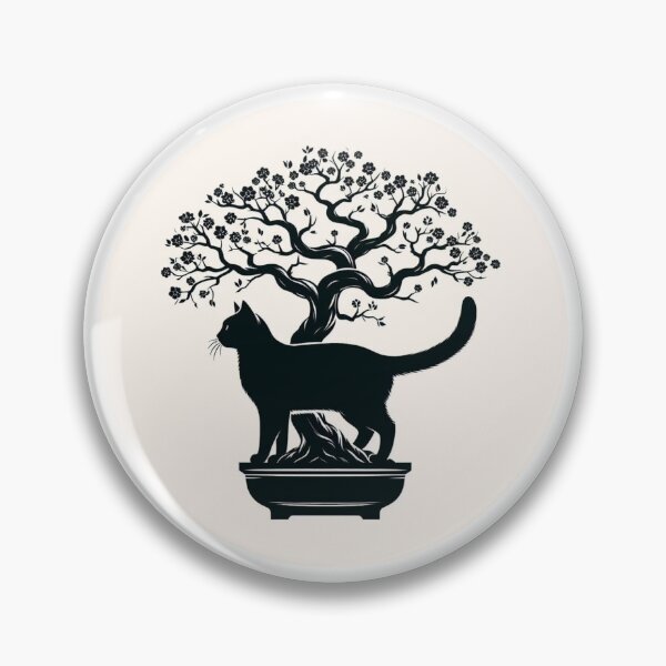 Item preview, With a cat bonsai 1 designed and sold by tohoku-jp.