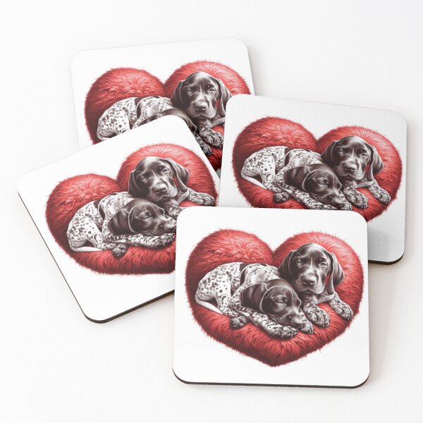 Item preview, German Shorthaired Pointer Pupper Love designed and sold by PuppyPallette.