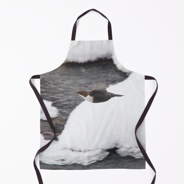 Item preview, Just flying profile. White-throated dipper designed and sold by Jouko Lehto Photography.