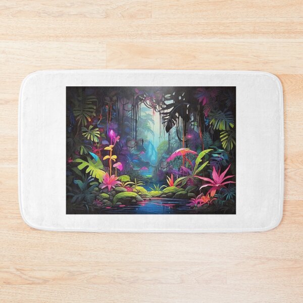 Item preview, Iridescent Jungle Painting (489) designed and sold by WASjourney.
