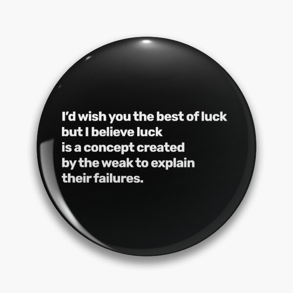 Item preview, Luck and Weakness - Ron Swanson designed and sold by mr-k-store.