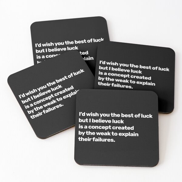 Item preview, Luck and Weakness - Ron Swanson designed and sold by mr-k-store.