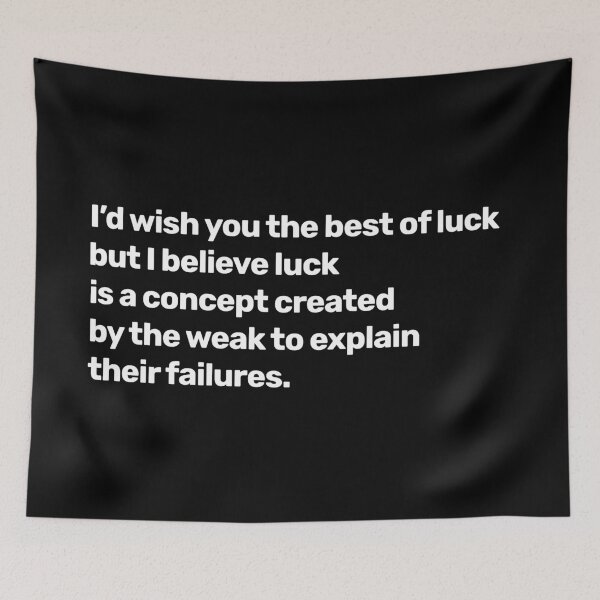 Item preview, Luck and Weakness - Ron Swanson designed and sold by mr-k-store.