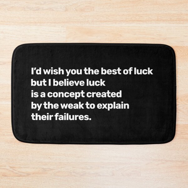 Item preview, Luck and Weakness - Ron Swanson designed and sold by mr-k-store.