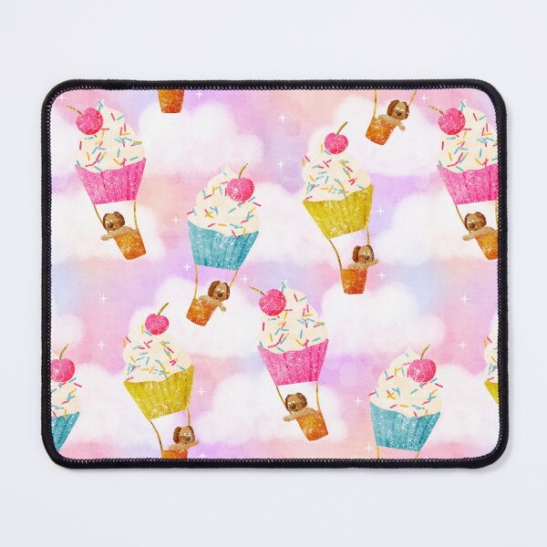 Item preview, Dogs in Cupcake Balloons designed and sold by RebeccaFlaherty.