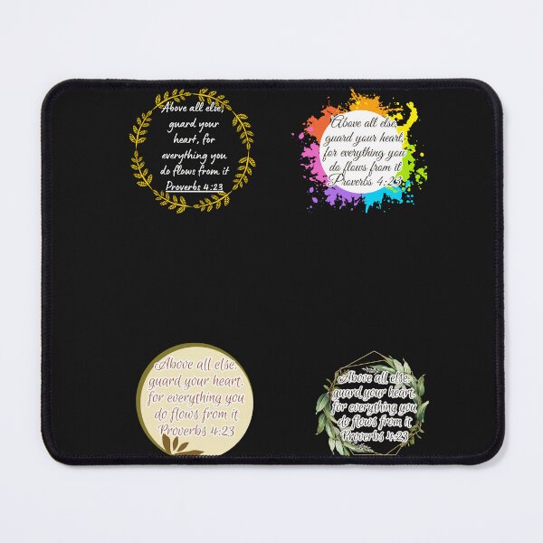 Item preview, Proverbs 4:23 Sticker Set designed and sold by Designsleashed.