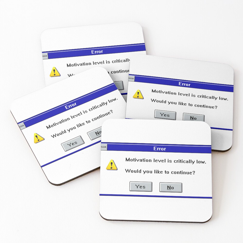 Item preview, Coasters (Set of 4) designed and sold by PixStickers.