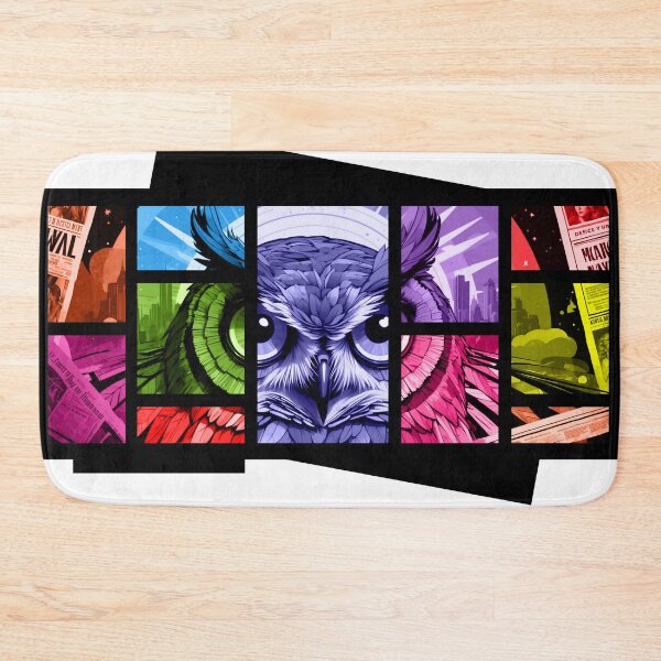 Item preview, Owl Behind Glass: Jackie designed and sold by KnoClothingCo.