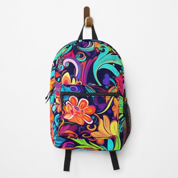 Item preview, Funky Colorful Floral Design designed and sold by FrostyFrisby.