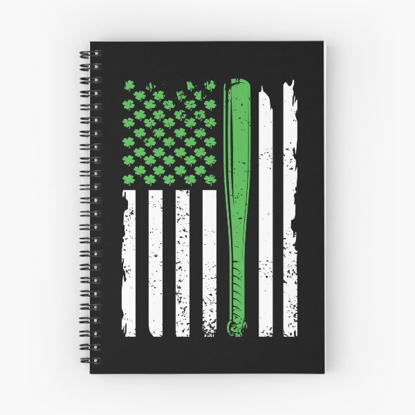 Item preview, Vintage Baseball St Patricks Day American Flag Shamrock designed and sold by JUSTBEELEGANT.