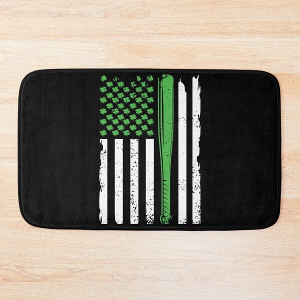 Item preview, Vintage Baseball St Patricks Day American Flag Shamrock designed and sold by JUSTBEELEGANT.