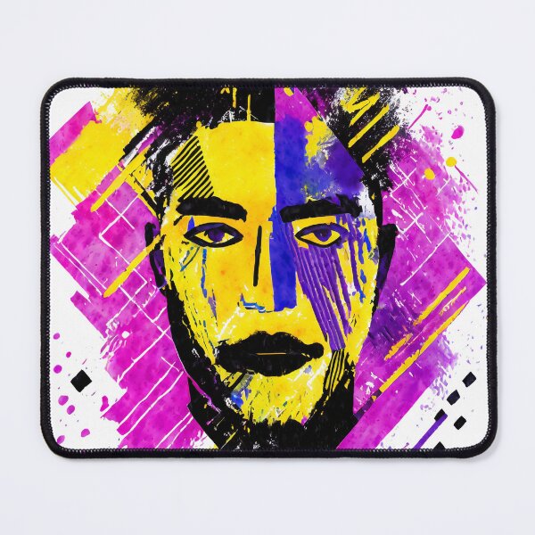 Item preview, Cara Con Violeta, Rosa, Amarillo, Azul Y Morado designed and sold by MakeInShop.