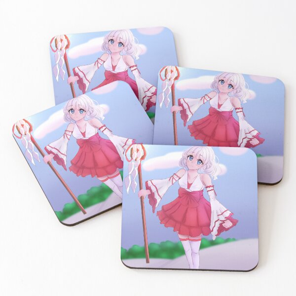 Item preview, Shrine Maiden White Hair designed and sold by MysticKandy.