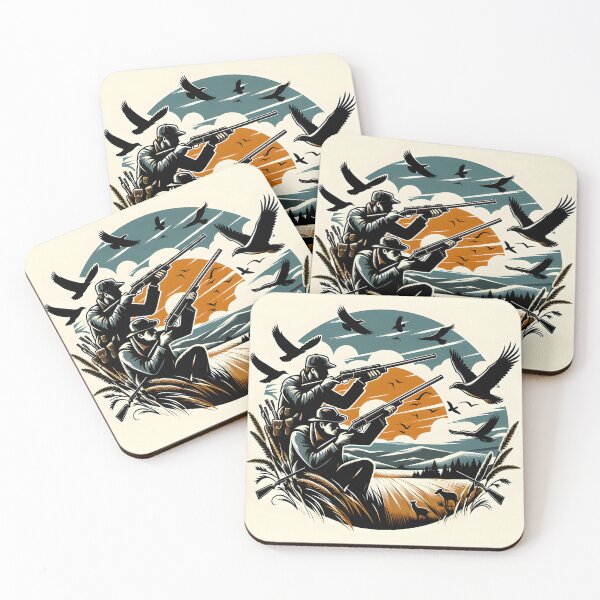 Item preview, Fearless Hunters Hunting in Jungle designed and sold by vectorillus.